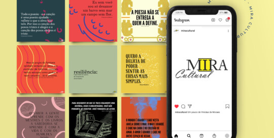 Mira Cultural - Feed Instagram