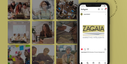 Zagaia MKT Inteligente - Feed Instagram